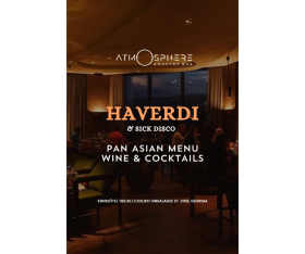 საკურას ღამე 31 დეკემბერს Atmosphere ბარ- რესტორანში