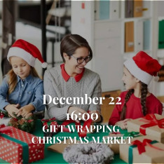  საჩუქრების შეფუთვა და მარკეტი