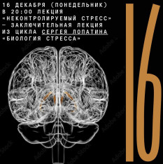 «Неконтролируемый стресс» — заключительная лекция из цикла Сергея Лопатина «Биология стресса»