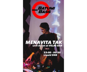 A special live DJ set by MENAVITA TAK!