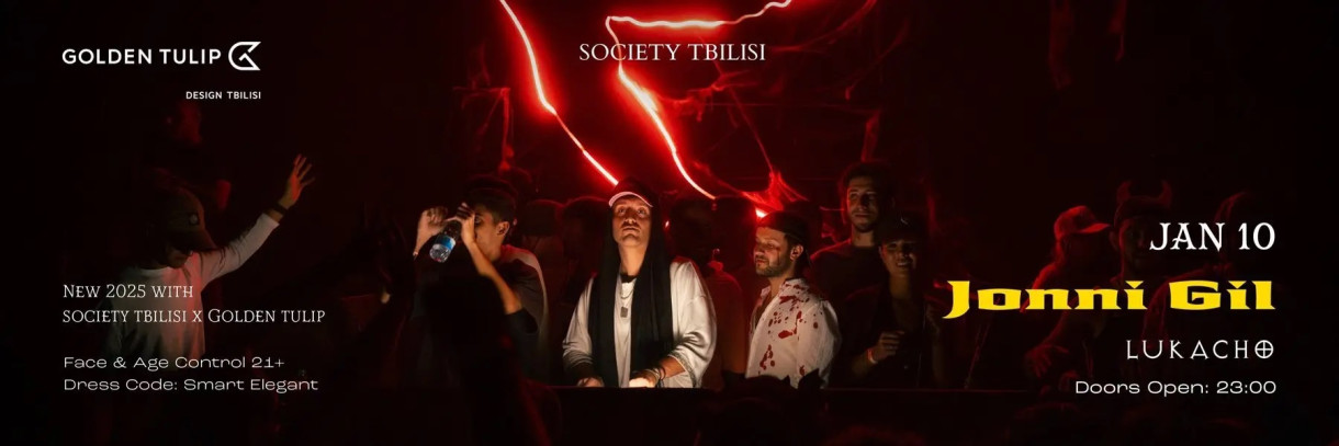 SOCIETY TBILISI PRESENTS JONNI GIL