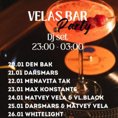 Velas Bar Party Dj Set