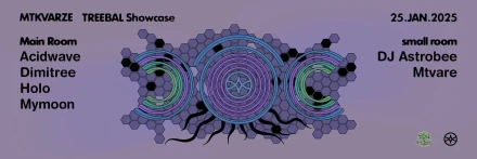 TREEBAL Showcase at Mtkvarze: Acidwave • Dimitree • Holo • Mymoon • DJ Astrobee • Mtvare