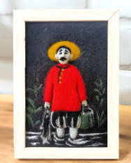 Master class on felting wool 