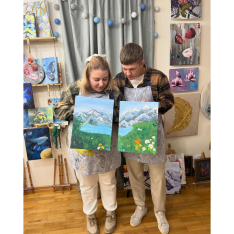 Master class on painting