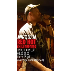 RHCP Tribute Night!Red Hot Chili Peppers Tribute Night!