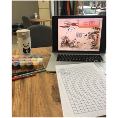Master class on writing Chinese characters