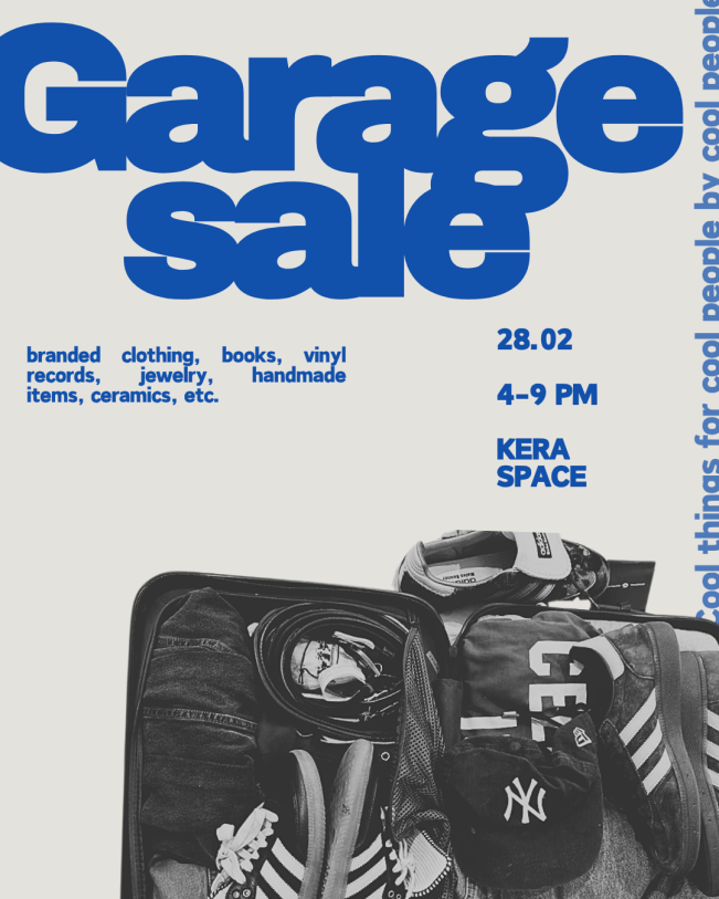 Garage sale в Kera Space