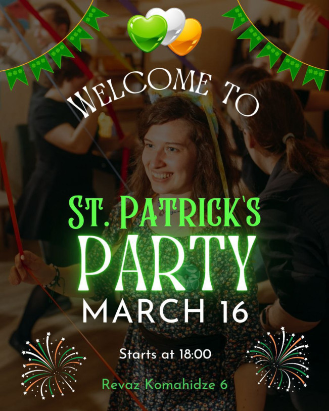 St. Patrick’s Day in Vataga: The Irish spirit in sunny Batumi!