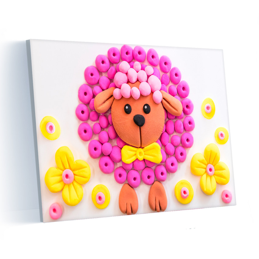 Children's Group Enrollment Clay Painting