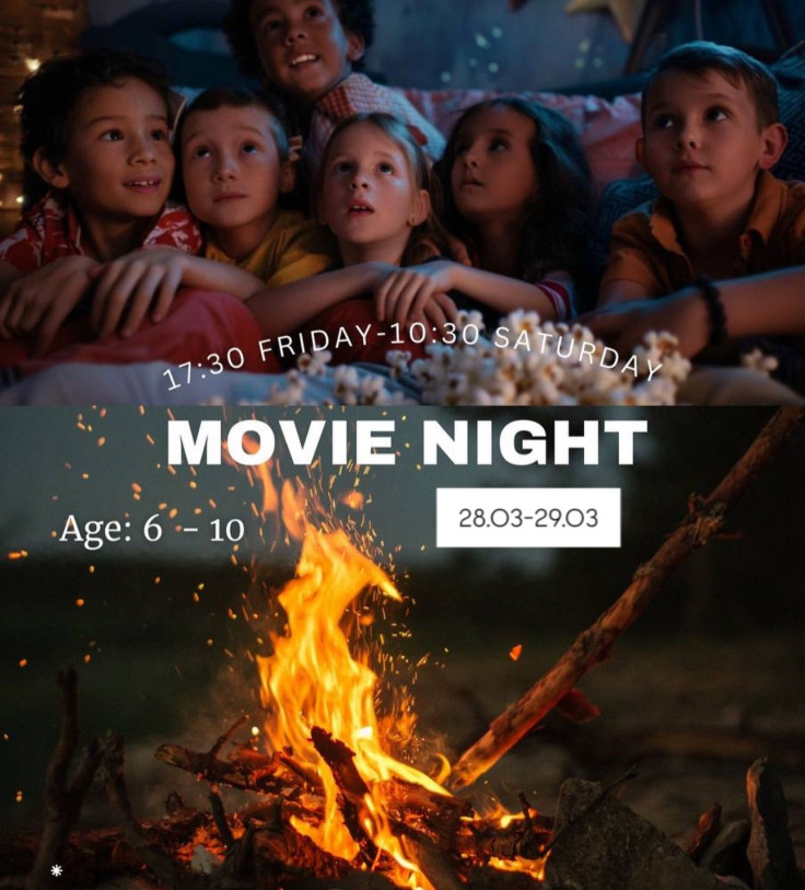 MOVIE NIGHT for children 6-10 years old