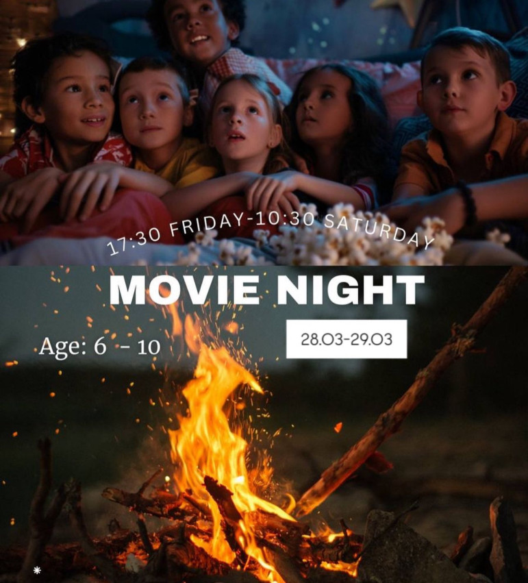 MOVIE NIGHT for children 6-10 years old