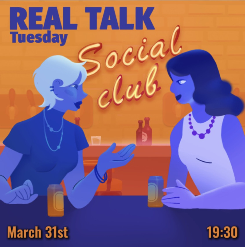 REAL TALK Tbilisi – английский социальный клуб по вторникам