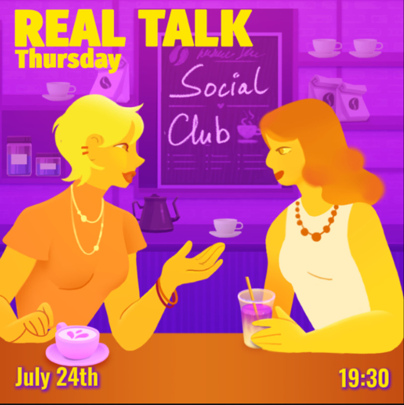 REAL TALK Tbilisi – английский социальный клуб по четвергам