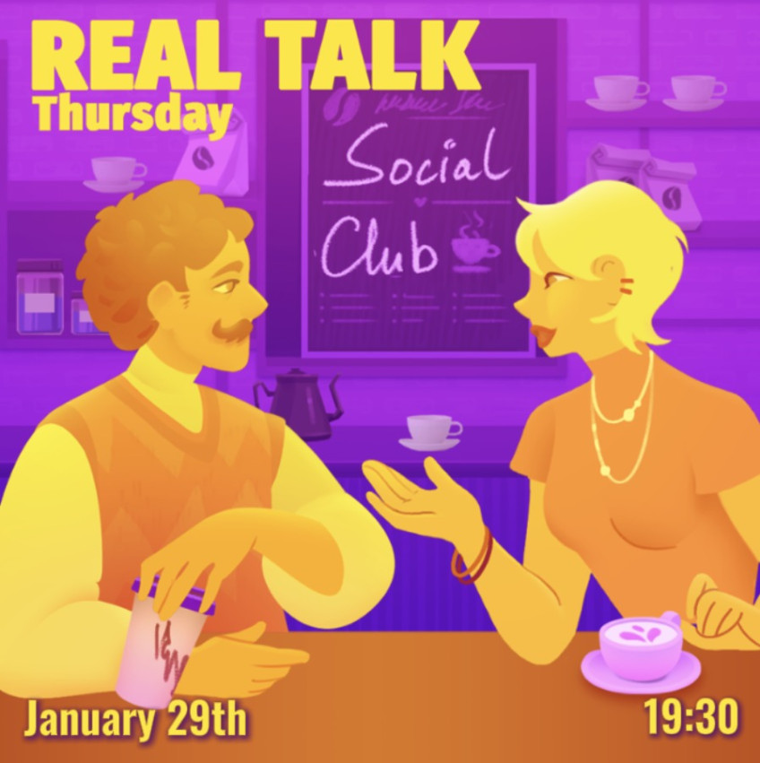 REAL TALK Tbilisi – английский социальный клуб по четвергам