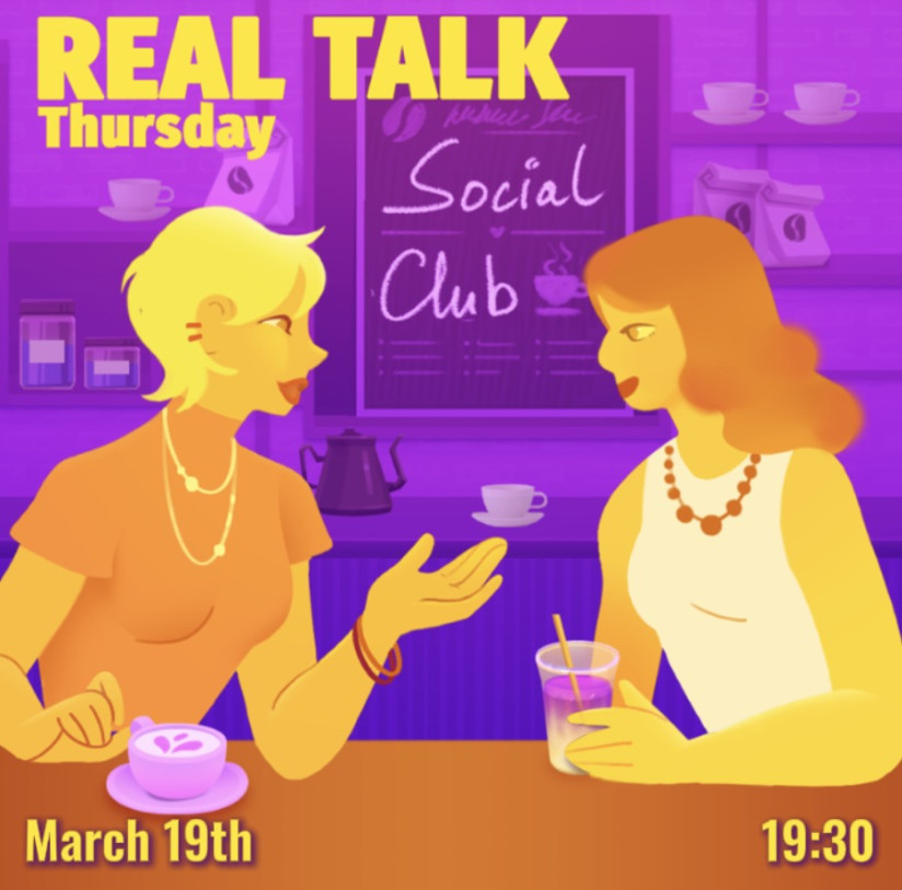 REAL TALK Tbilisi – английский социальный клуб по четвергам