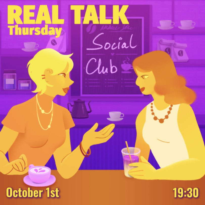 REAL TALK Tbilisi – ხუთშაბათის სოციალური კლუბი!