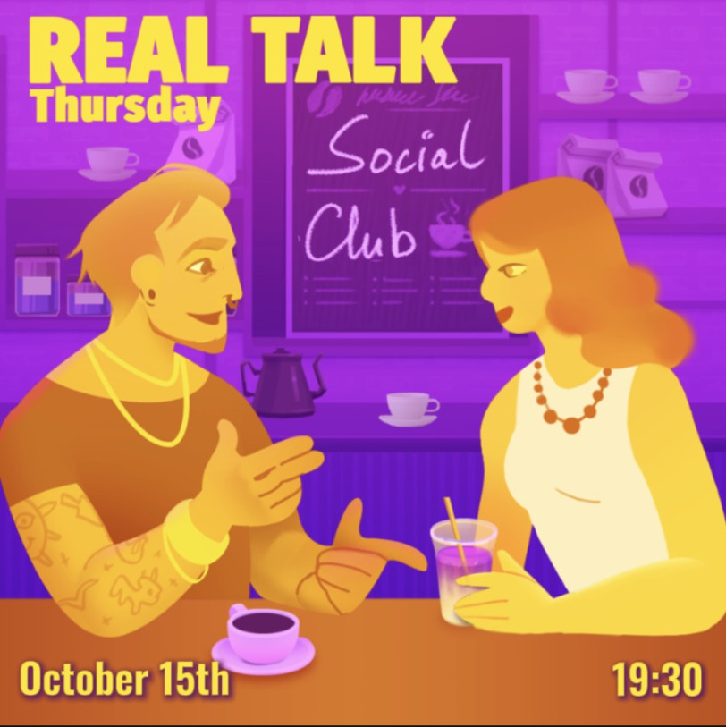 REAL TALK Tbilisi – ხუთშაბათის სოციალური კლუბი!
