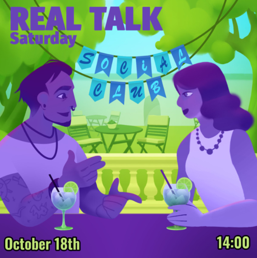 REAL TALK Tbilisi – შაბათის ინგლისური სოციალური კლუბი!