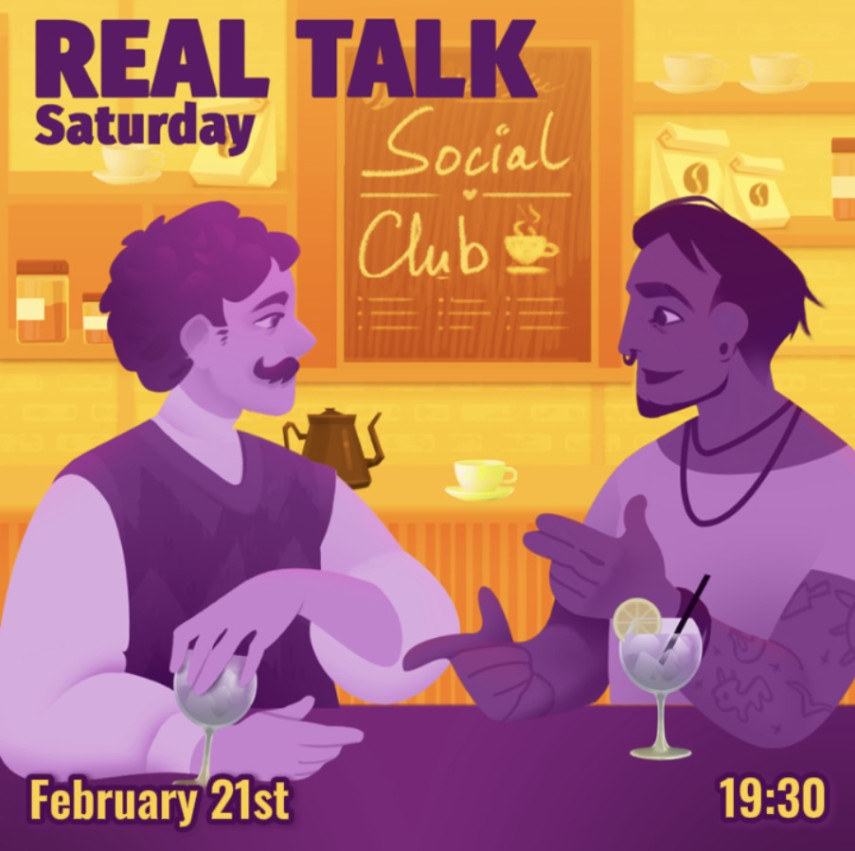 REAL TALK Tbilisi – შაბათის ინგლისური სოციალური კლუბი!