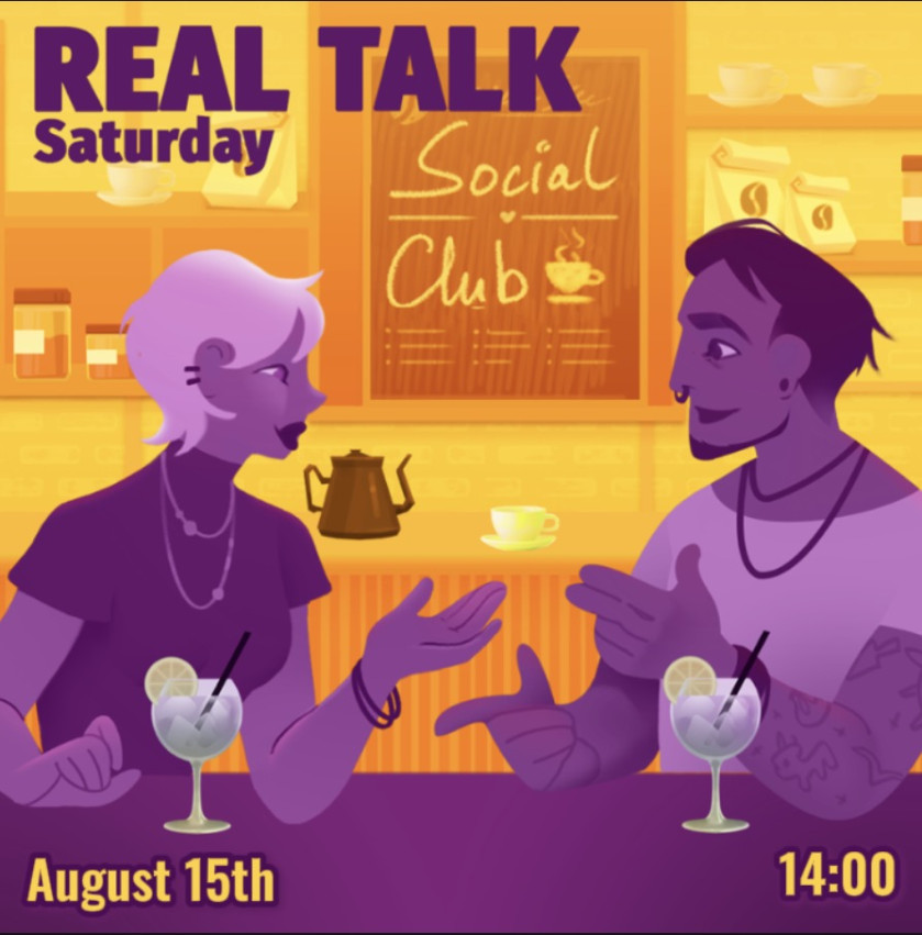 REAL TALK Tbilisi – შაბათის ინგლისური სოციალური კლუბი!