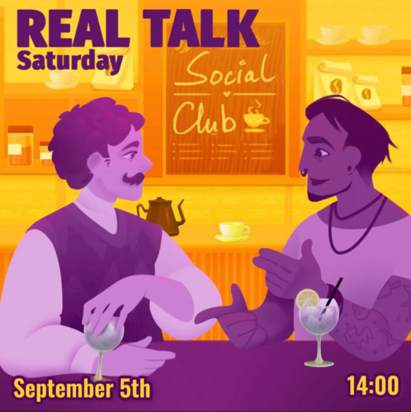 REAL TALK Tbilisi – შაბათის ინგლისური სოციალური კლუბი!