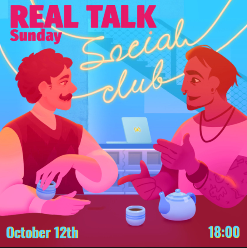 REAL TALK Tbilisi – კვირის ინგლისური სოციალური კლუბი!