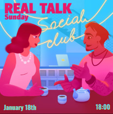 REAL TALK Tbilisi – კვირის ინგლისური სოციალური კლუბი!