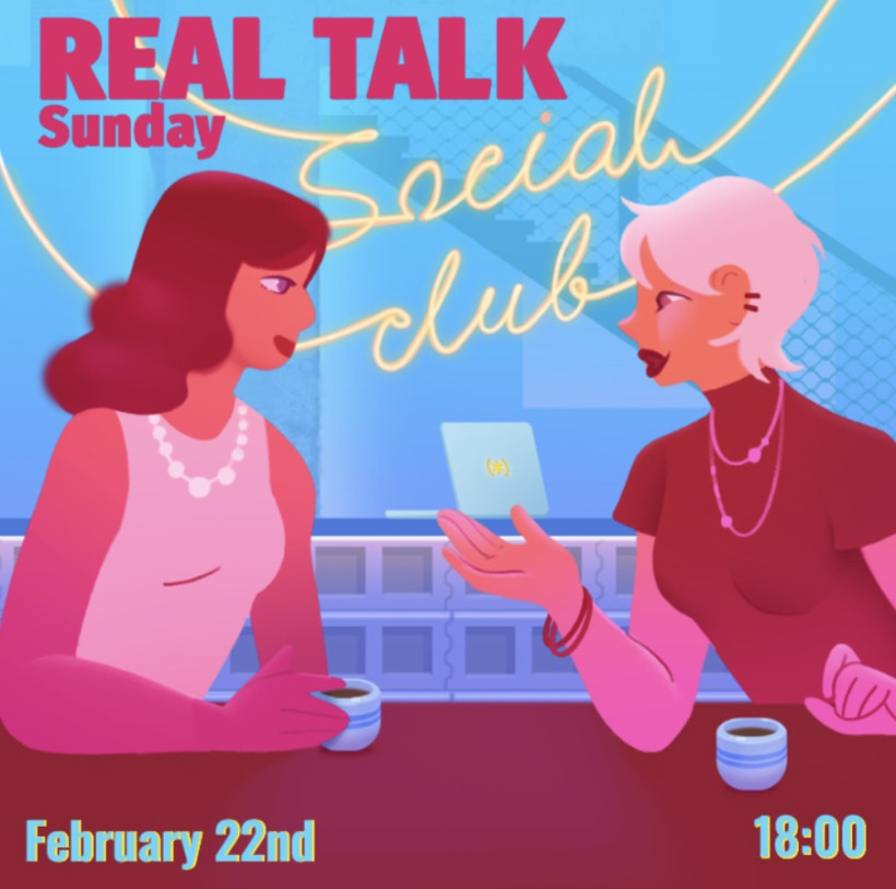 REAL TALK Tbilisi – კვირის ინგლისური სოციალური კლუბი!