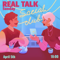 REAL TALK Tbilisi – კვირის ინგლისური სოციალური კლუბი!