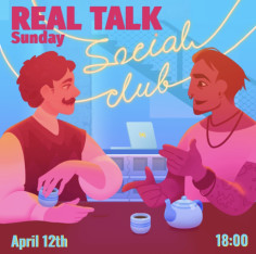 REAL TALK Tbilisi – კვირის ინგლისური სოციალური კლუბი!