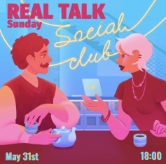 REAL TALK Tbilisi – კვირის ინგლისური სოციალური კლუბი!