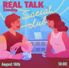 REAL TALK Tbilisi – კვირის ინგლისური სოციალური კლუბი!