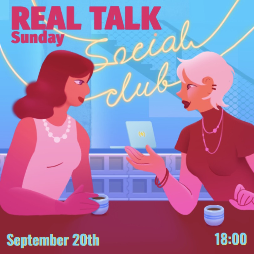 REAL TALK Tbilisi – კვირის ინგლისური სოციალური კლუბი!