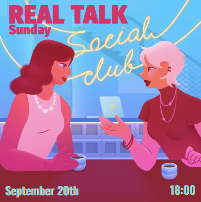 REAL TALK Tbilisi – კვირის ინგლისური სოციალური კლუბი!