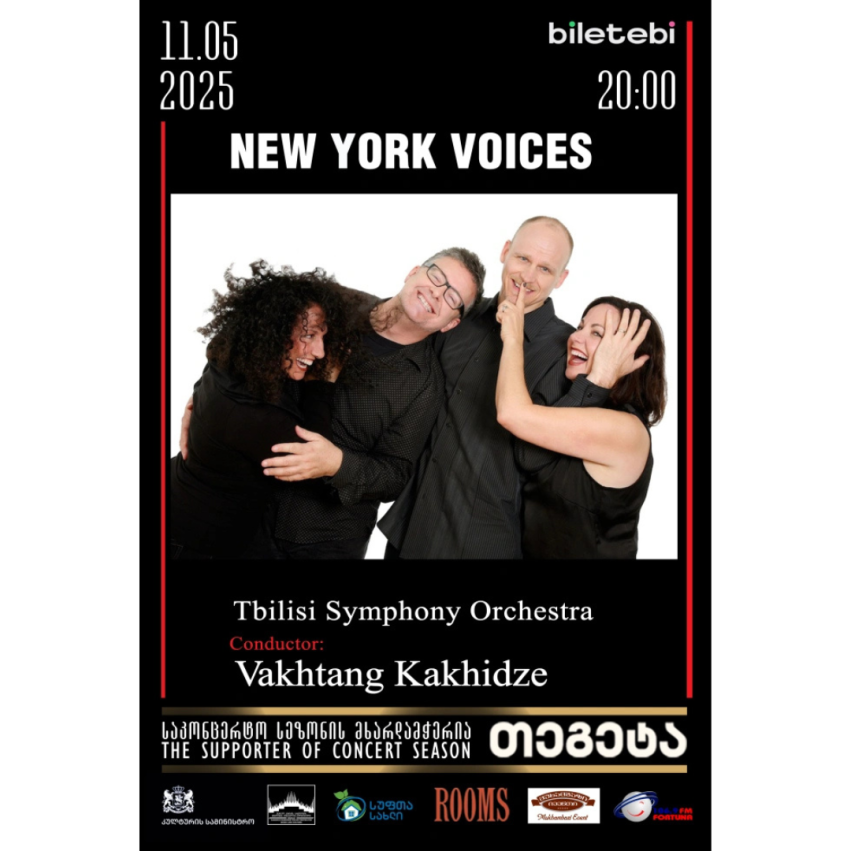 New York Voices & Tbilisi Symphony Orchestra