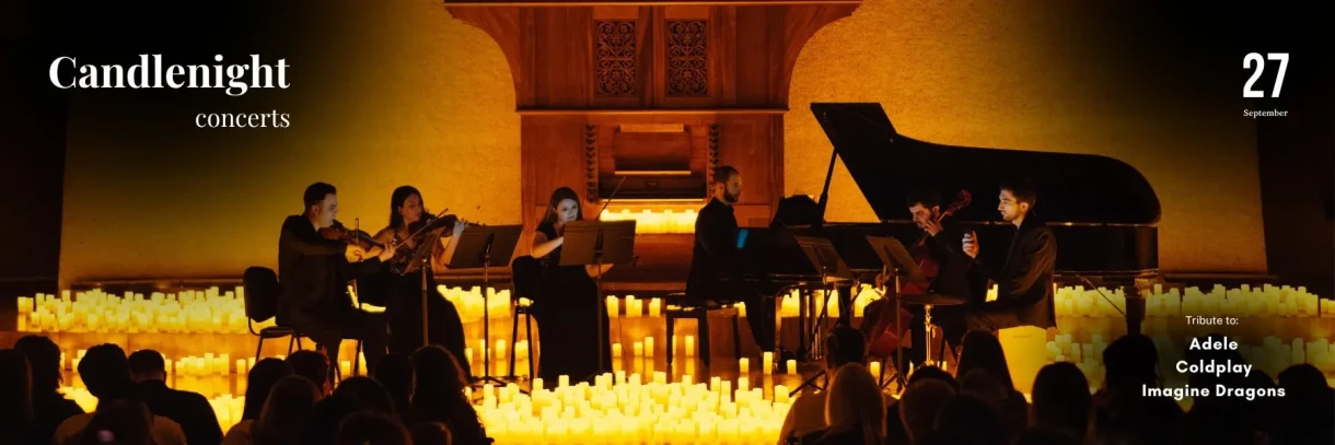 Candlenight Concerts Illuminated By Thousands of Candles