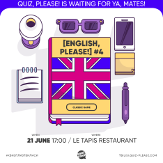 [English, please!] TBILISI