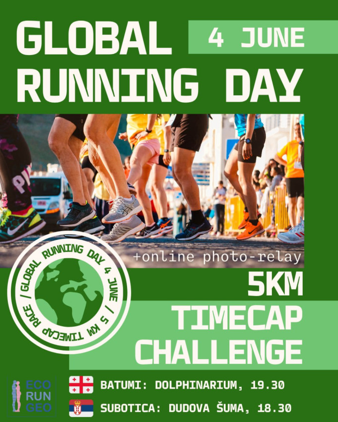 Celebration of World Running Day with EcoRun.geo
