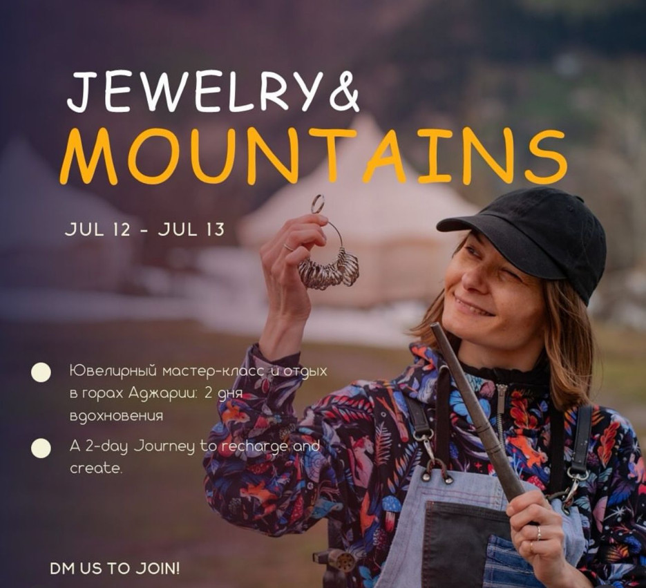 Jewelry Workshop and Mountain Retreat in Adjara: 2 Days of Inspiration