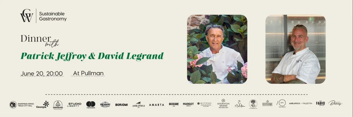 Dinner: Patrick Jeffroy & David Legrand
