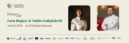 Dinner: Lara Roges & Vakho Gobejishvili