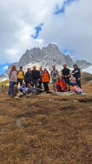 Hiking to Mount Chaukhi via Juta