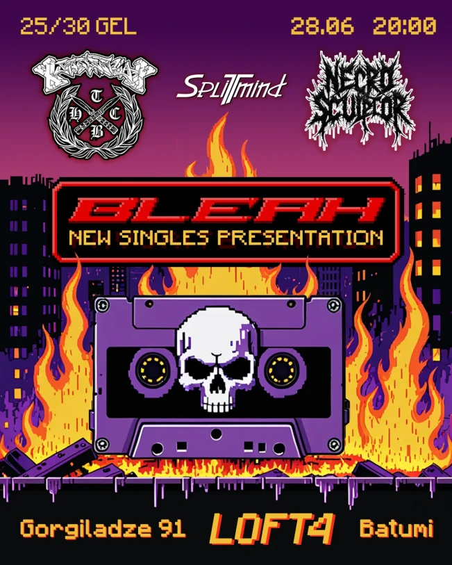 BLEAH, xResistenciAx, Necrosculptor, Splitmind LOFT4-ში