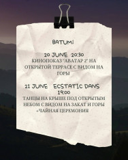 ახალი ღია სივრცის გახსნა ბათუმში — “Rooftop Batumi”!