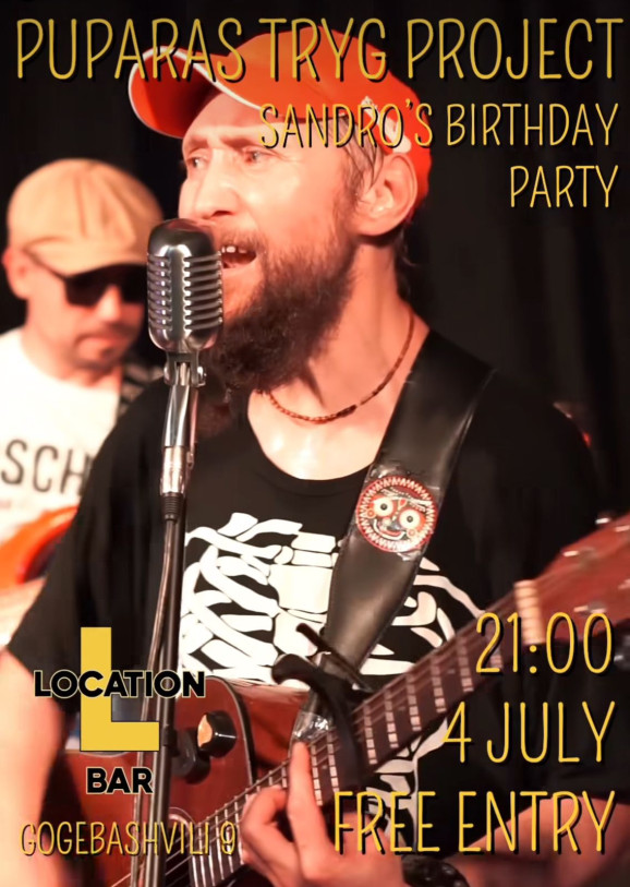Birthday concert for Sandro Makhindjaurski!