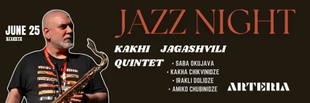 Jazz Night: Kakhi Jagashvili Quintet