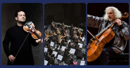 Фестиваль Цинандали 2025: GIANANDREA NOSEDA / MARC BUCHKOV / MISCHA MAISKY / PAN-CAUCASIAN YOUTH ORCHESTRA