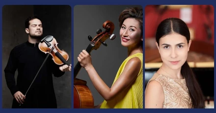 Фестиваль Цинандали 2025: MARC BOUCHKOV / JING ZHAO / ALEXANDRA DOVGAN