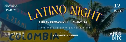 LATINO NIGHT BY AFRODITE